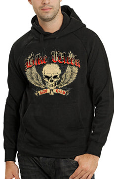  Bike Week Ride Hard Adult Hoodie