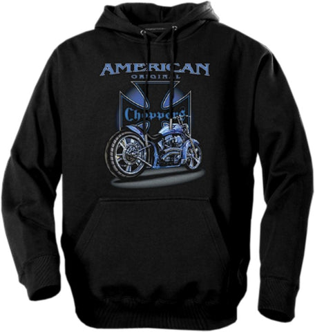 Biker Hoodies - "American Classic Choppers" Biker Hoodie