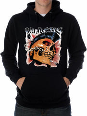 Biker Hoodies - Anarchy Men's Biker Hoodie (Black)