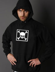 Biker Hoodies - "Bones in a Box" Biker Hoodie