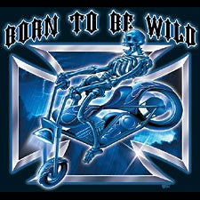 Biker Hoodies - "Born To Be Wild" Biker Hoodie