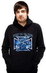 Biker Hoodies - "Born To Be Wild" Biker Hoodie