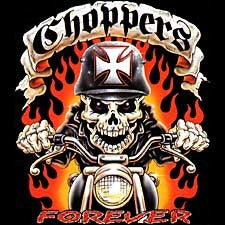Biker Hoodies - "Chopper Ghost Rider" Biker Hoodie