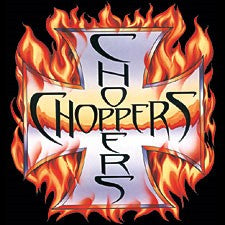 Biker Hoodies - "Chopper in Flames" Biker Hoodie
