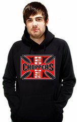 Hoodies - "Red Neck Choppers" Biker Hoodie