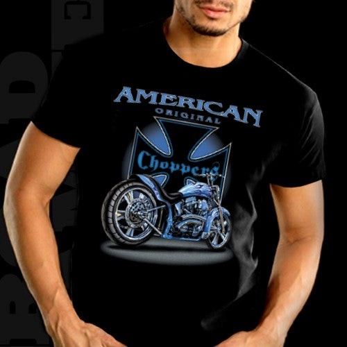 Biker Shirts - "American Classic Choppers" Biker Shirt