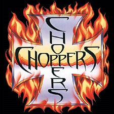 Biker Shirts - "Chopper in Flames" Biker Shirt