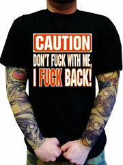 Biker Shirts - "Don't Fu*k With Me" Biker Shirt