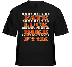 Biker Shirts - "Fate & Luck" Biker Shirt