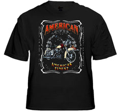 Biker Shirts - "Forged in Tradition" Biker Shirt (Black)