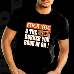 Biker Shirts - "Fu*k Rice Burners" Biker Shirt