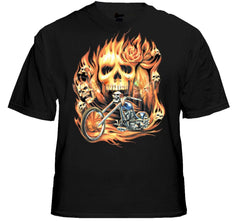 Biker Shirts - "Rider From Hell" Biker Shirt