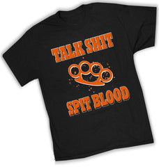 Biker Shirts - "Talk Shit Spit Blood" Biker Shirt