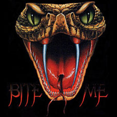 Biker T-Shirts - "Bite Me Fangs"