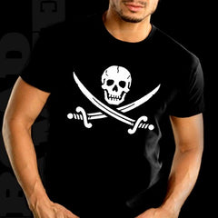 Pirate Skull and Swords Men's T-Shirt