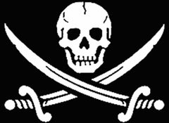 Pirate Skull and Swords