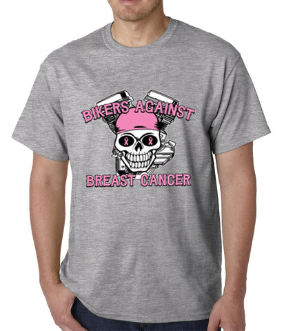 Bikers Against Breast Cancer Mens T-shirt