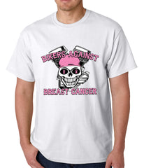 Bikers Against Breast Cancer Mens T-shirt