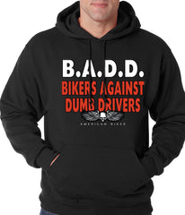 Bikers Against Dumb Drivers Hoodie black