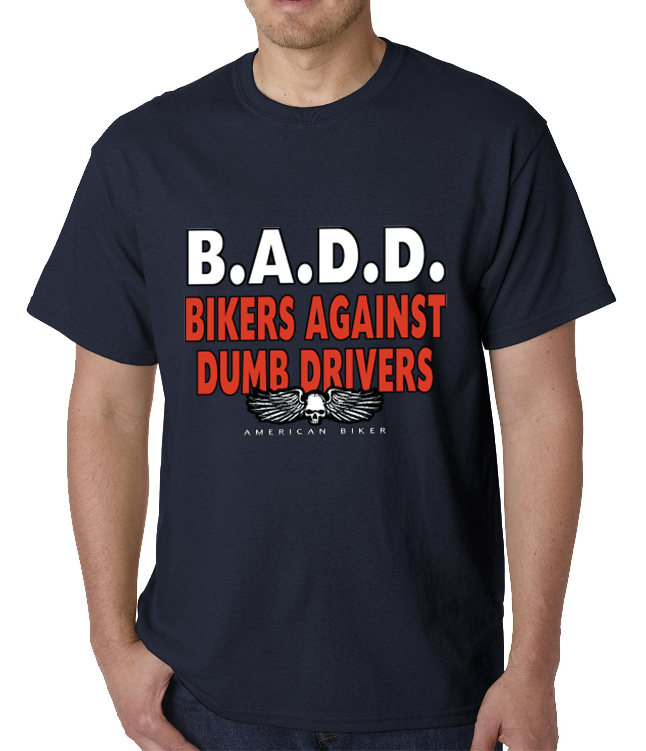 Bikers Against Dumb Drivers Mens T-shirt