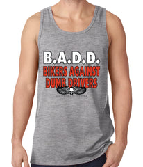 Bikers Against Dumb Drivers Tanktop