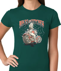 Bikes and B*tches Biker Ladies T-shirt