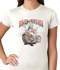 Bikes and B*tches Biker Ladies T-shirt