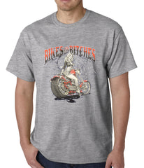 Bikes and B*tches Biker Mens T-shirt