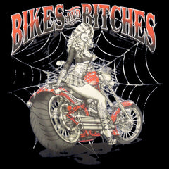 Bikes and B*tches Biker Mens T-shirt