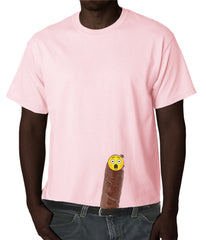 Black Guy - Ooops!!! My Wang Fell Out Mens T-shirt
