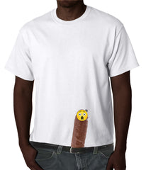 Black Guy - Ooops!!! My Wang Fell Out Mens T-shirt