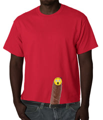 Black Guy - Ooops!!! My Wang Fell Out Mens T-shirt