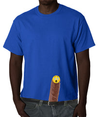 Black Guy - Ooops!!! My Wang Fell Out Mens T-shirt