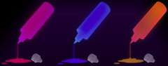 Black Light UV Reactive Neon Paint 6 Paints