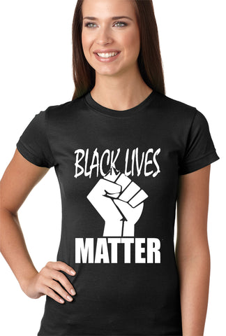 Black Lives Matter Fist Girls T-shirt