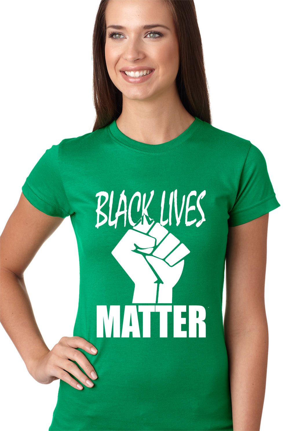 Black Lives Matter Fist Girls T-shirt