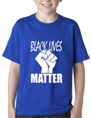 Black Lives Matter Fist Kids T-shirt