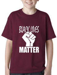 Black Lives Matter Fist Kids T-shirt