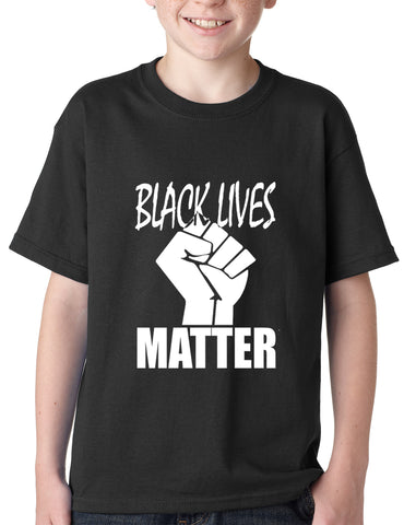 Black Lives Matter Fist Kids T-shirt