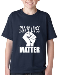 Black Lives Matter Fist Kids T-shirt