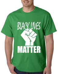 Black Lives Matter Fist Mens T-shirt