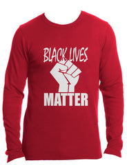 Black Lives Matter Fist Thermal Shirt