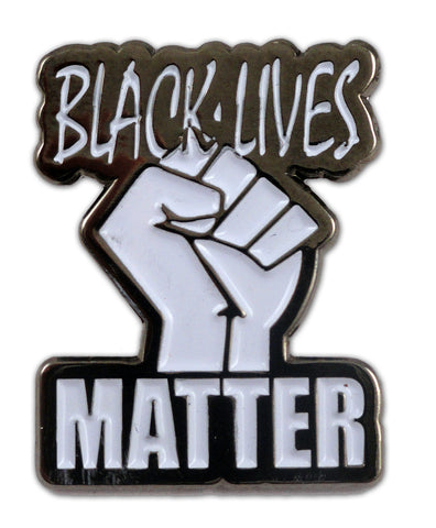 Black Lives Matter Fist Lapel Pin