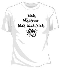 Blah Blah Blah Girls T-Shirt