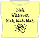 Blah Blah Blah Girls T-Shirt