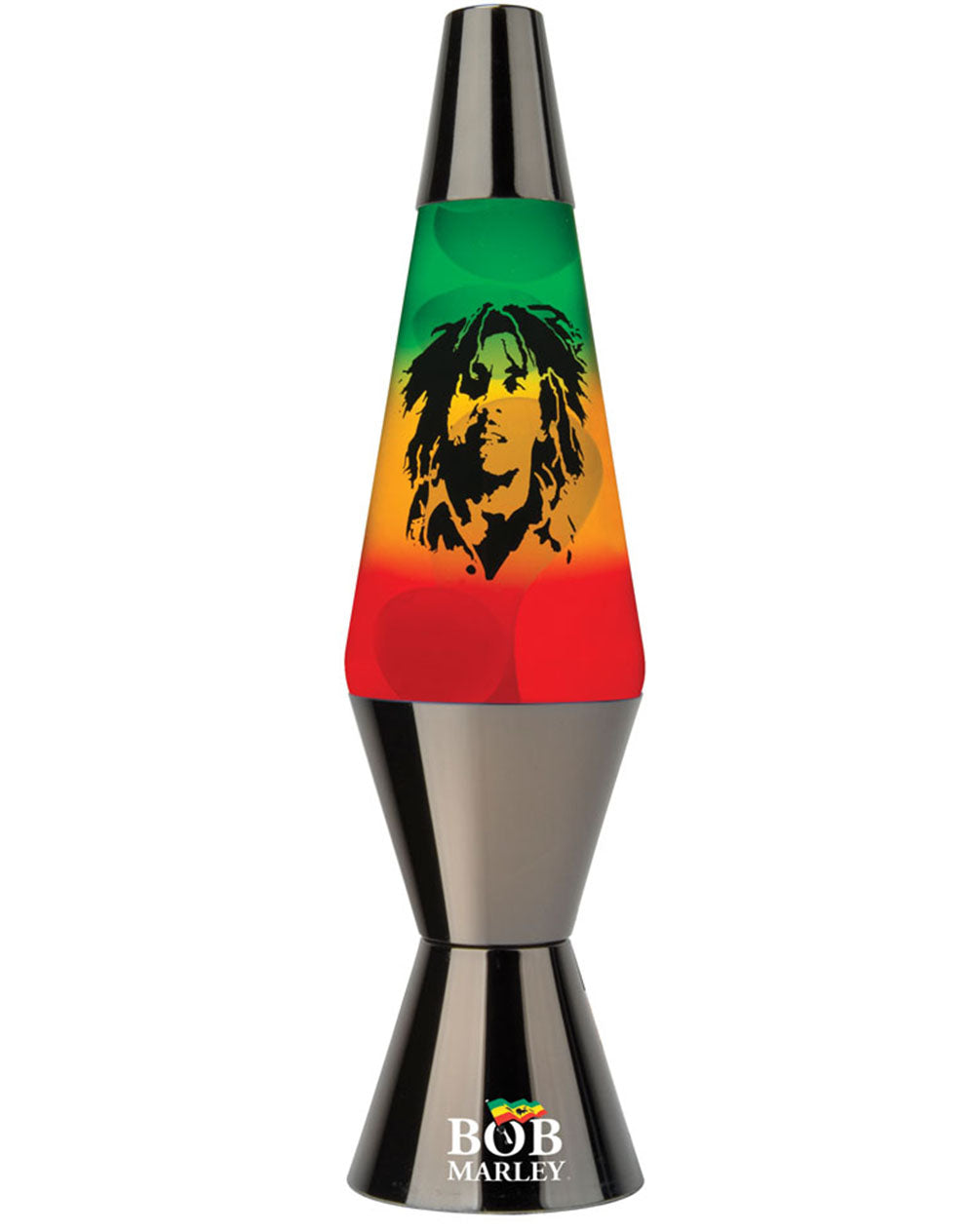 Bob Marley Face Rasta Lava Lamp