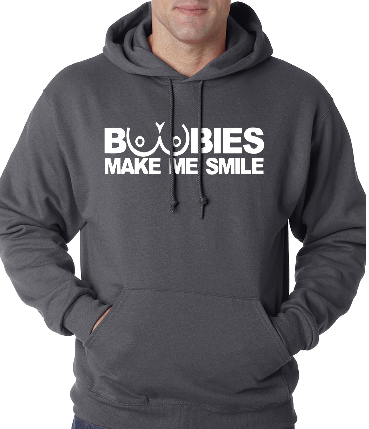 Boobies Make Me Smile Hoodie
