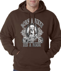 Born to be a Biker Adult Hoodie