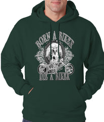 Born to be a Biker Adult Hoodie