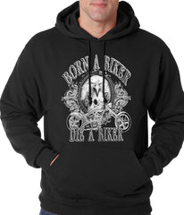 Born to be a Biker Adult Hoodie